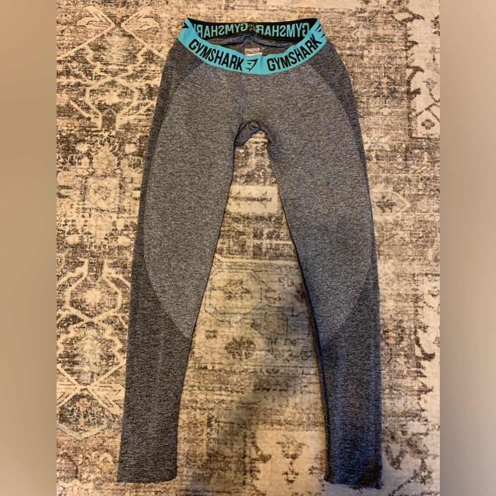 Gymshark Flex Leggings In Charcoal Size Medium - image 3